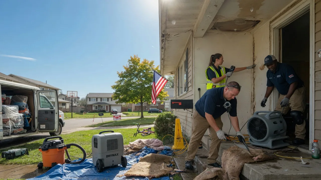 Water Damage Restoration in Skippers, VA near me